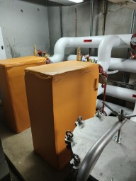 Fin des travaux de chauffage