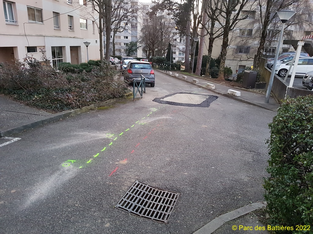 Les traces...